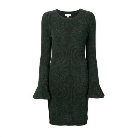 Michael Kors Womens Metallic Bodycon Dress - Picture 4 of 4